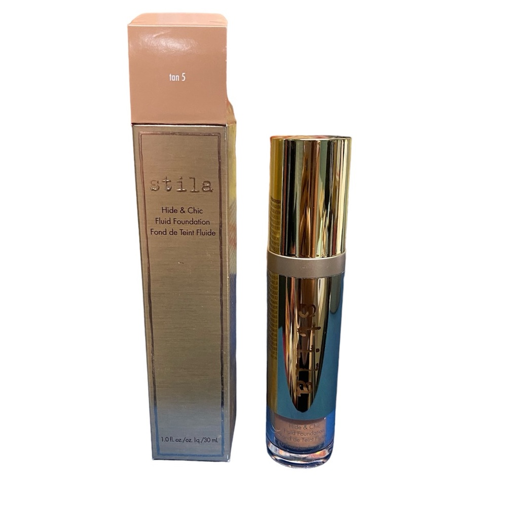 Stila Hide & Chic Foundation in Tan 5 New in Box